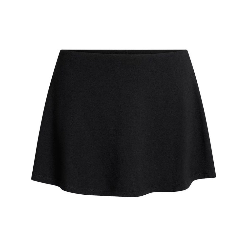 SKIMS NWT SMOOTH LAYERS MINI SKORT OBSIDIAN SZ XS